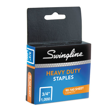 Swingline® S.f. 13 Heavy-duty Staples, 0.75" Leg, 0.5" Crown, Steel, 1,000-box freeshipping - TVN Wholesale